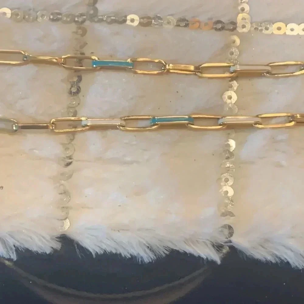 Rare find 18 Karat Italy Gold Necklace and bracelet set.